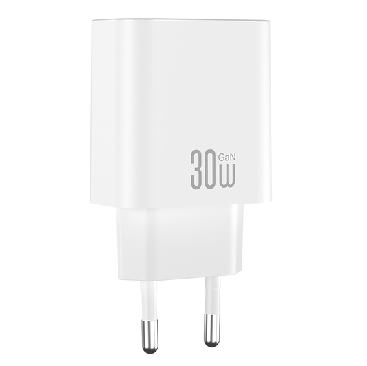 Incarcator Retea XO Design CE41, 30W, 3A, 1 x USB-C, Alb