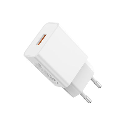 Incarcator Retea XO Design L127, 18W, 3A, 1 x USB-A, Alb