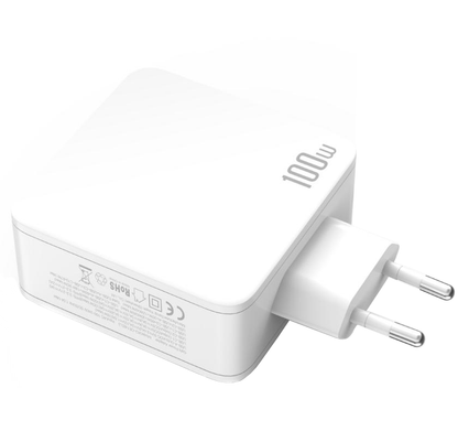 Incarcator Retea XO Design CE14, 100W, 3.25A, 1 x USB-A - 2 x USB-C, Alb