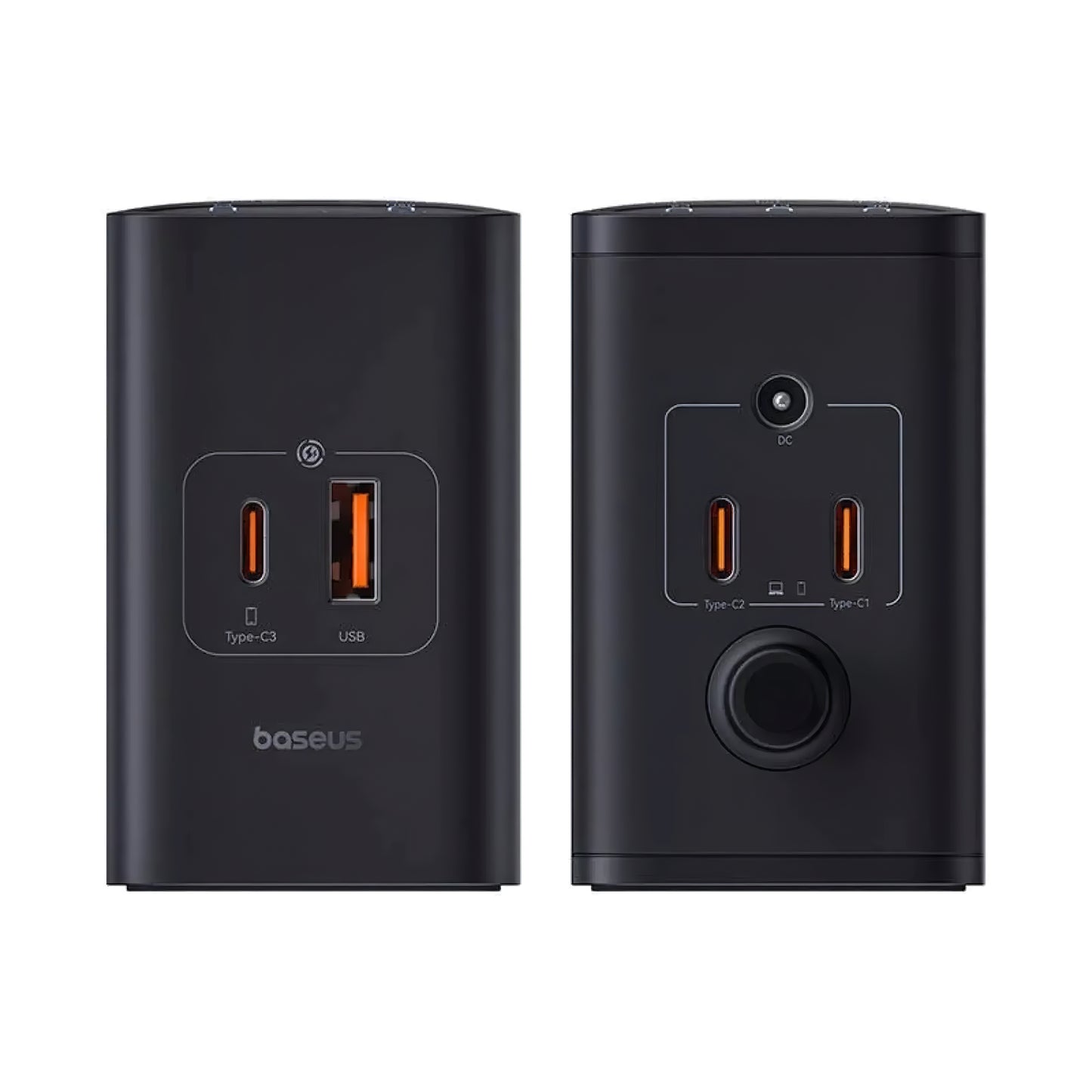 Incarcator Statie Baseus 5in1, 240W, 5A, 1 x USB-A - 3 x USB-C - 1 x DC, Negru P10163901113-00