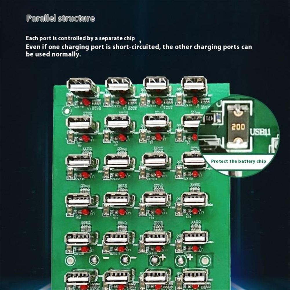 Incarcator Statie Best 32T-2A, 2A, 32 x USB-A, Alb