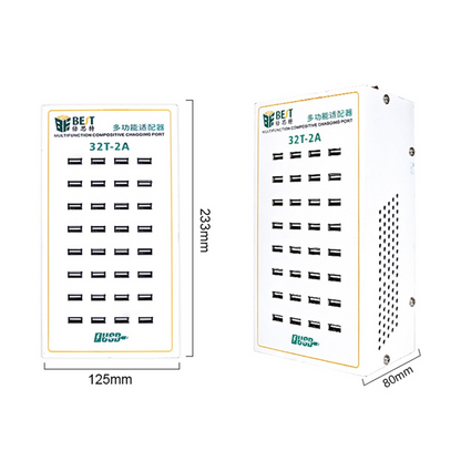 Incarcator Statie Best 32T-2A, 2A, 32 x USB-A, Alb