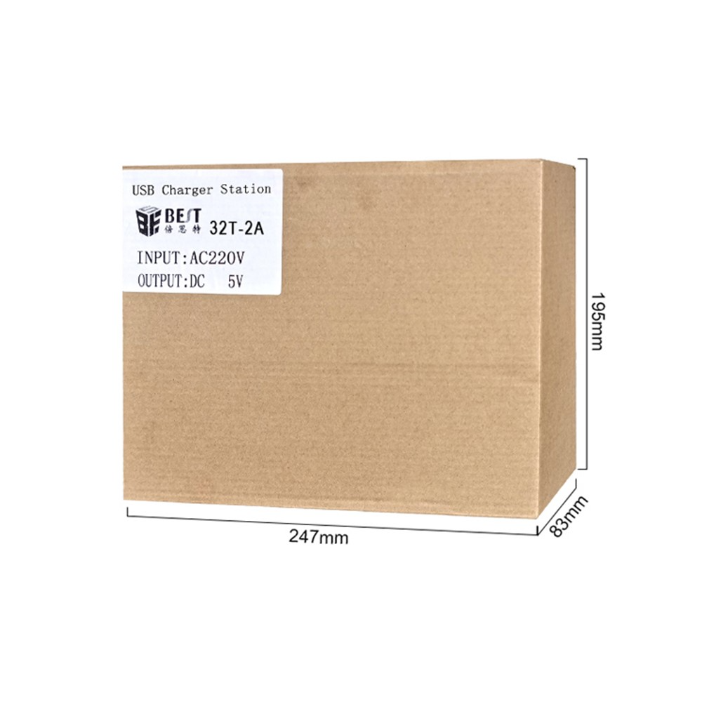 Incarcator Statie Best 32T-2A, 2A, 32 x USB-A, Alb