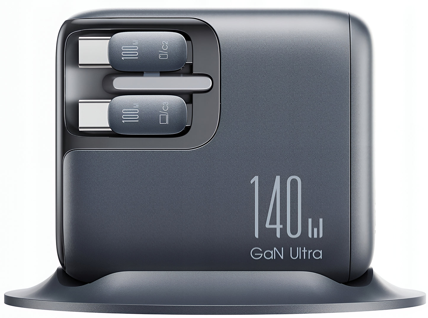 Incarcator Statie Cu Cablu USB-C Joyroom Podix JR-TRD01, 140W, 1 x USB-C - 2 x USB-A, Gri