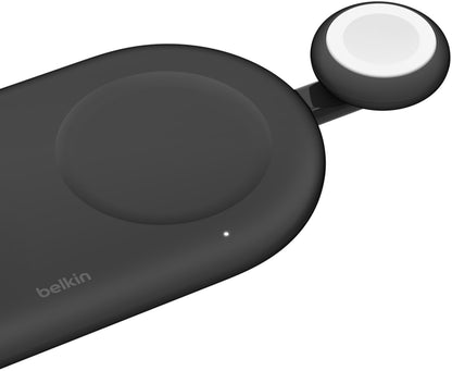 Incarcator Wireless Belkin BoostCharge pentru Apple Watch Series, Alb WIZ022glWH-B1