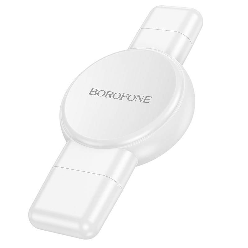 Incarcator Wireless Borofone BQ31 pentru Apple Watch Series, Alb