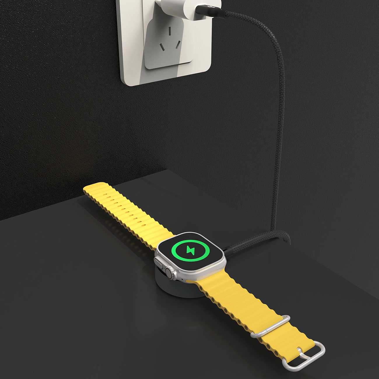 Incarcator Wireless Dudao A12C pentru Apple Watch Series, Negru