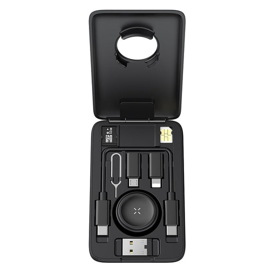 Incarcator Wireless McDodo CH-2440 8in1 pentru Apple Watch Series, Negru