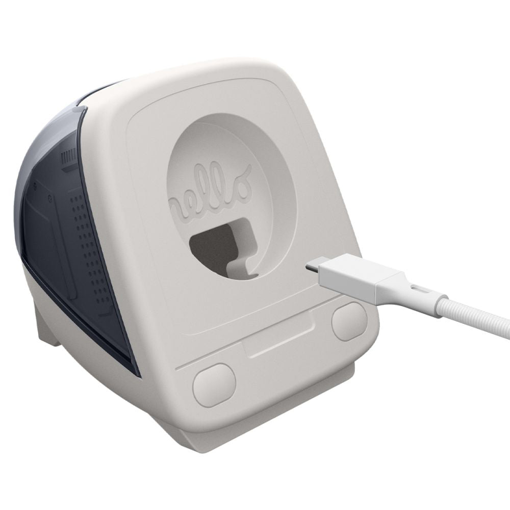 Suport Spigen C1 Classic pentru Incarcator Wireless Apple Watch Series, Gri