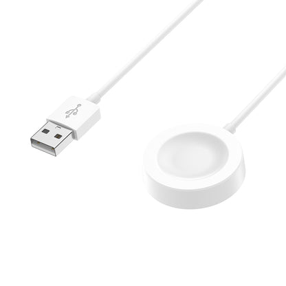 Incarcator Wireless Techsuit THC1 pentru Huawei Watch Series, USB-A, Alb