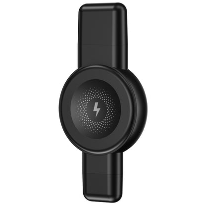 Incarcator Wireless XO Design CX026 pentru Apple Watch Series, USB-A / USB-C, Negru