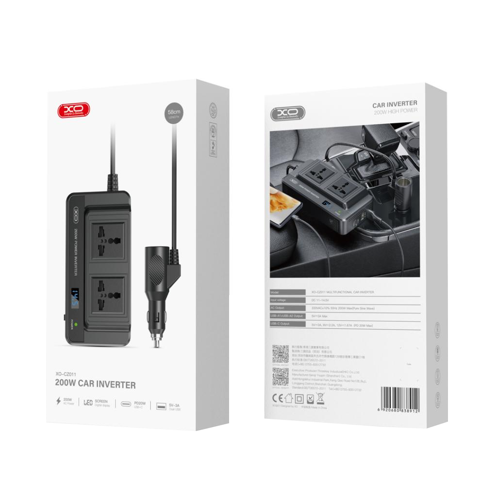 Invertor Electric Auto XO Design CZ011, 200W