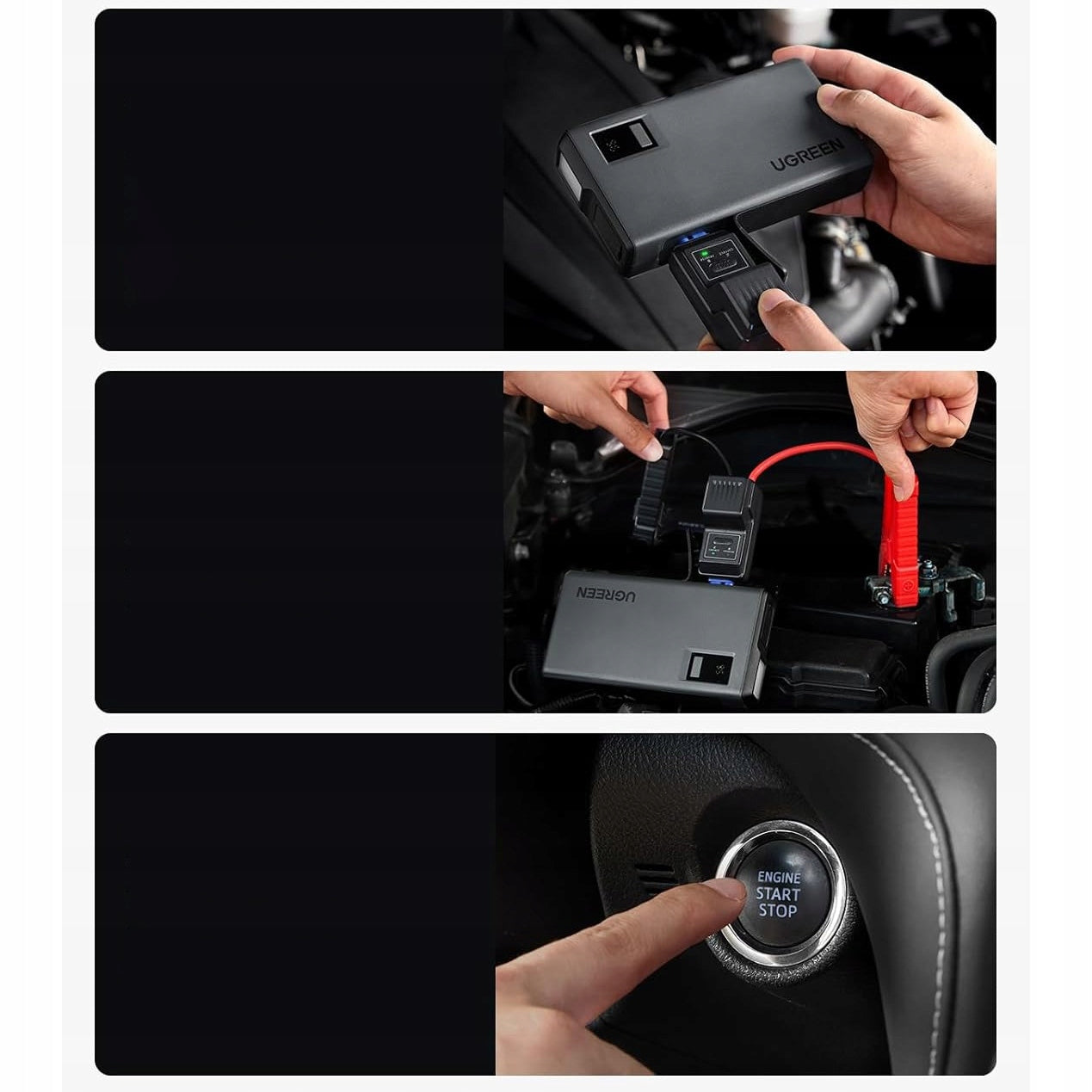 Jump Starter Auto UGREEN ES702, 1000A