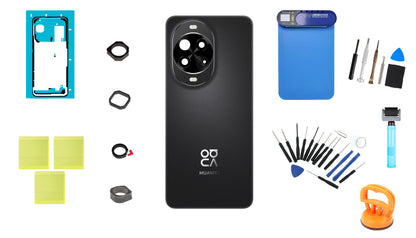 Kit Capac Baterie Huawei nova 14 Pro Negru Service Pack si Instrumente Service Dedicate