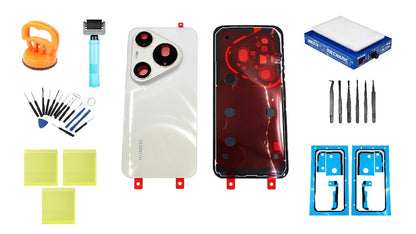 Kit Capac Baterie Huawei Pura 90s Pro Max Blush Gold Service Pack si Instrumente Service Dedicate