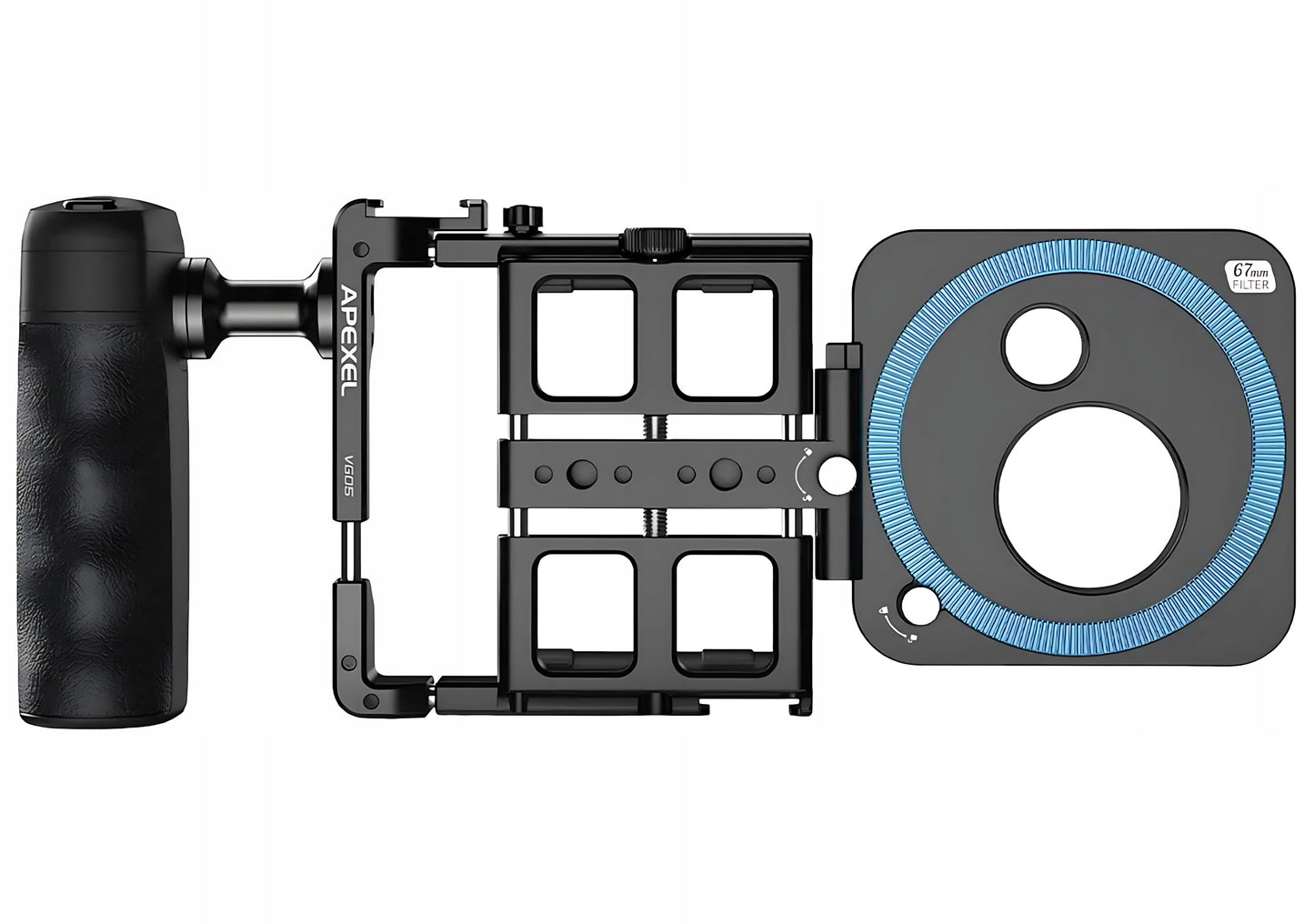 Kit de Vlogging Apexel pentru Telefon, Negru APL-VG05CH