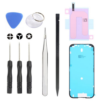 Kit Reparatii Jiafa JF-8162 pentru inlocuire Acumulator Apple iPhone 17, 9in1
