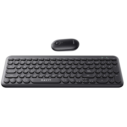 Kit Tastatura si Mouse Wireless HAVIT, Negru