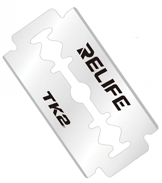 Lama Rezerva Relife TK2 pentru instrument de indepartat adeziv, Set 200 bucati