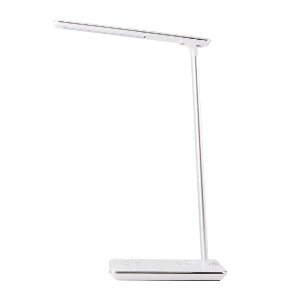 Lampa Led Huslog OW-0648 cu incarcare wireless QI, Alba OW-0648