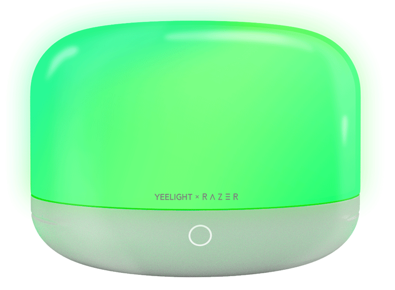 Lampa Led Veghe Yeelight D2 by Razer, Wi-Fi, 5W, 1700K - 6500K, 240lm, RGB, Alba, Resigilata YLCT01YL