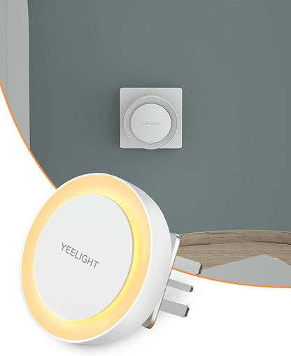 Lampa Led Veghe Yeelight Plug-in Nightlight, 0.5W, 2500K, Senzor, Versiune UK, Alba, Resigilata YLYD11YL