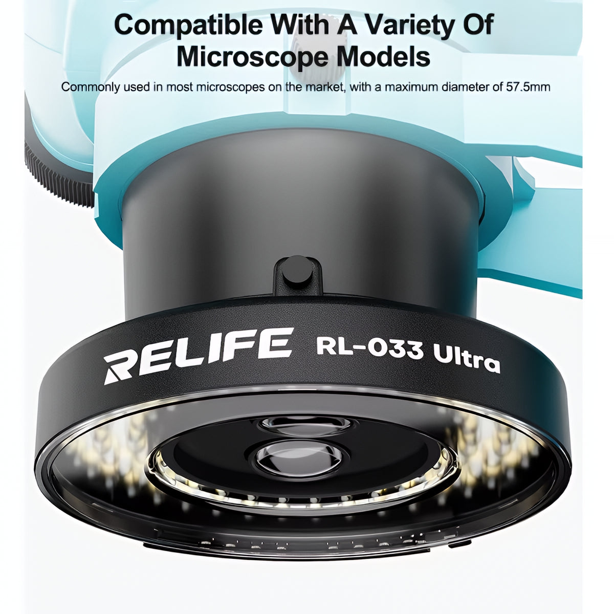 Lampa Relife RL-033 Ultra pentru Microscop, Neagra
