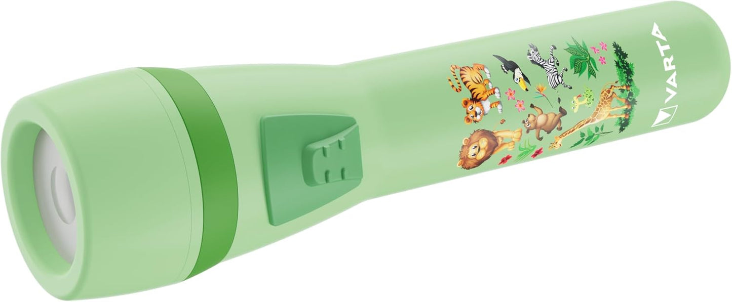 Lanterna LED Varta Kids Flashlight, 10lm, Verde