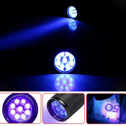 Lanterna UV LED WZK WLD-9L, IP65