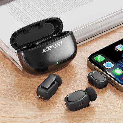 Lavaliera Acefast R2, USB-C, Set 2 bucati, Neagra