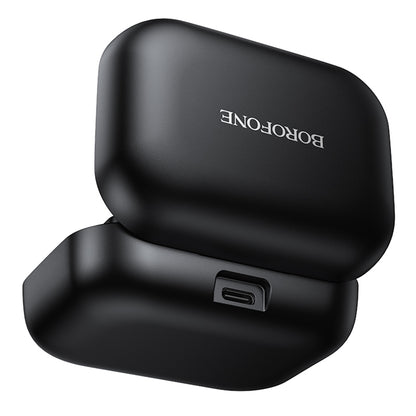 Lavaliera Borofone BFK17 Lemai, USB-C, Set 2 bucati, Neagra