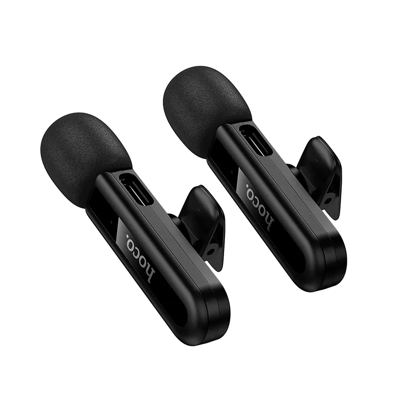 Lavaliera HOCO L20A, USB-C / Lightning, Set 2 bucati, Neagra