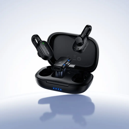 Lavaliera HOCO L27, USB-C, Set 2 bucati, Neagra