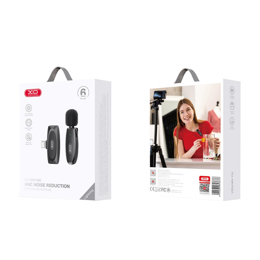 Lavaliera XO Design MKF08B, Lightning, Neagra