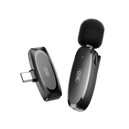 Lavaliera XO Design MKF08A, USB-C, Neagra