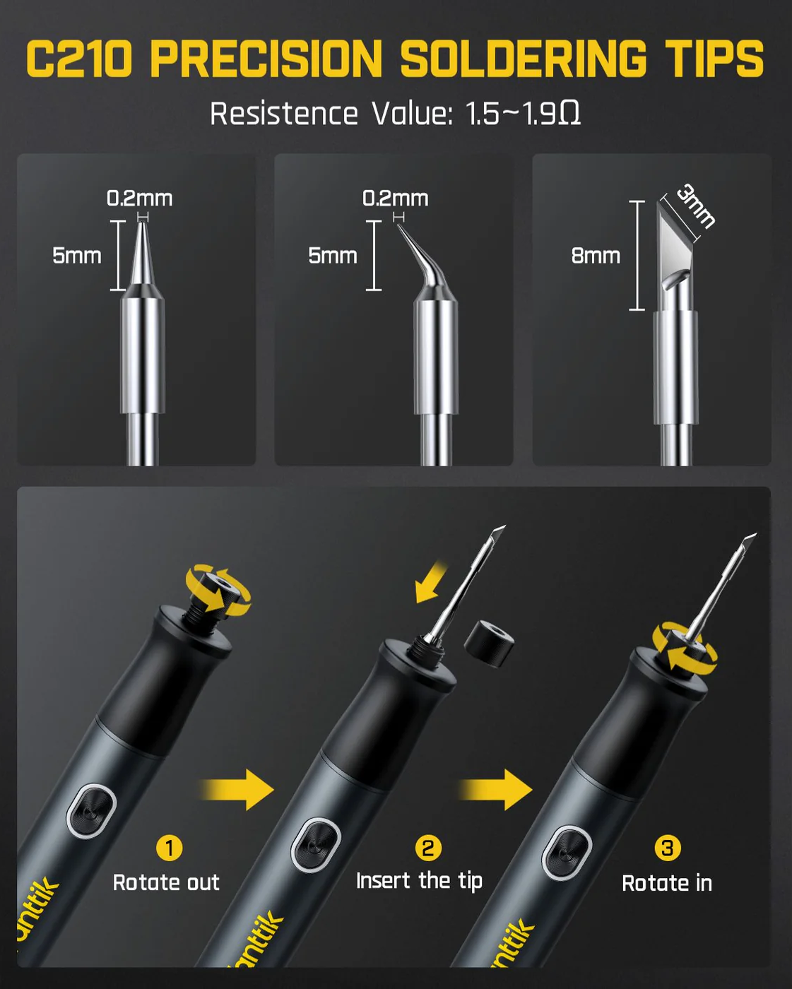 Letcon Fanttik T1 Max, 8in1