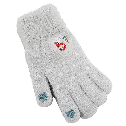 Manusi De Iarna Tactile Dama Techsuit ST0011, Marime 17cm, Albastre