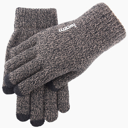 Manusi De Iarna Tactile Iwarm ST0005, Marime 21cm, Gri