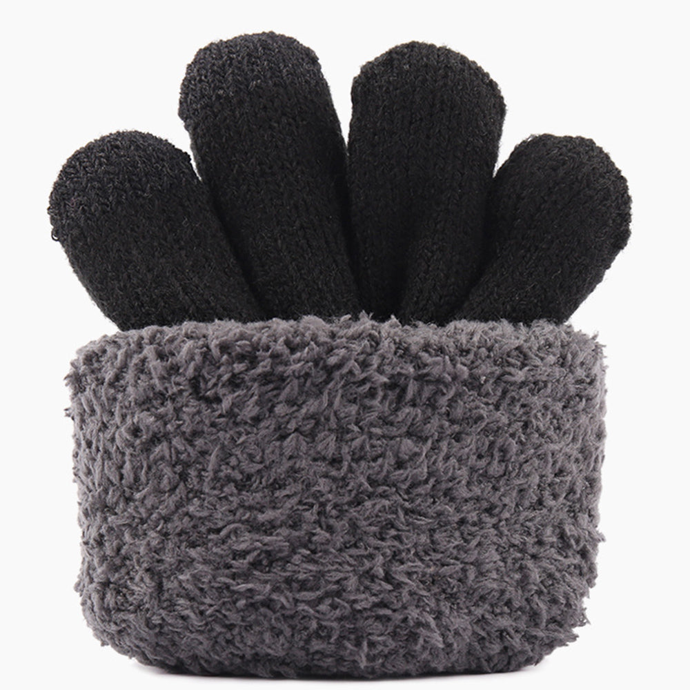 Manusi De Iarna Tactile Iwarm ST0005, Marime 21cm, Negre