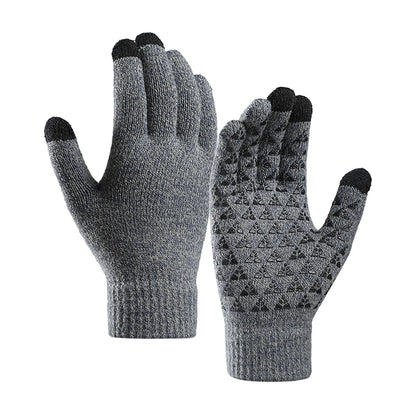 Manusi De Iarna Tactile Iwarm ST0018, Marime 23cm, Gri