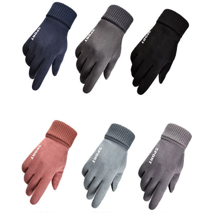 Manusi De Iarna Tactile Unisex Techsuit ST0009, Marime Universala, Albastre