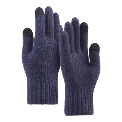 Manusi De Iarna Tactile Unisex Techsuit ST0012, Marime 22cm, Bleumarin