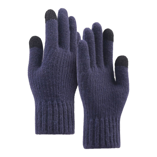 Manusi De Iarna Tactile Unisex Techsuit ST0012, Marime 22cm, Bleumarin