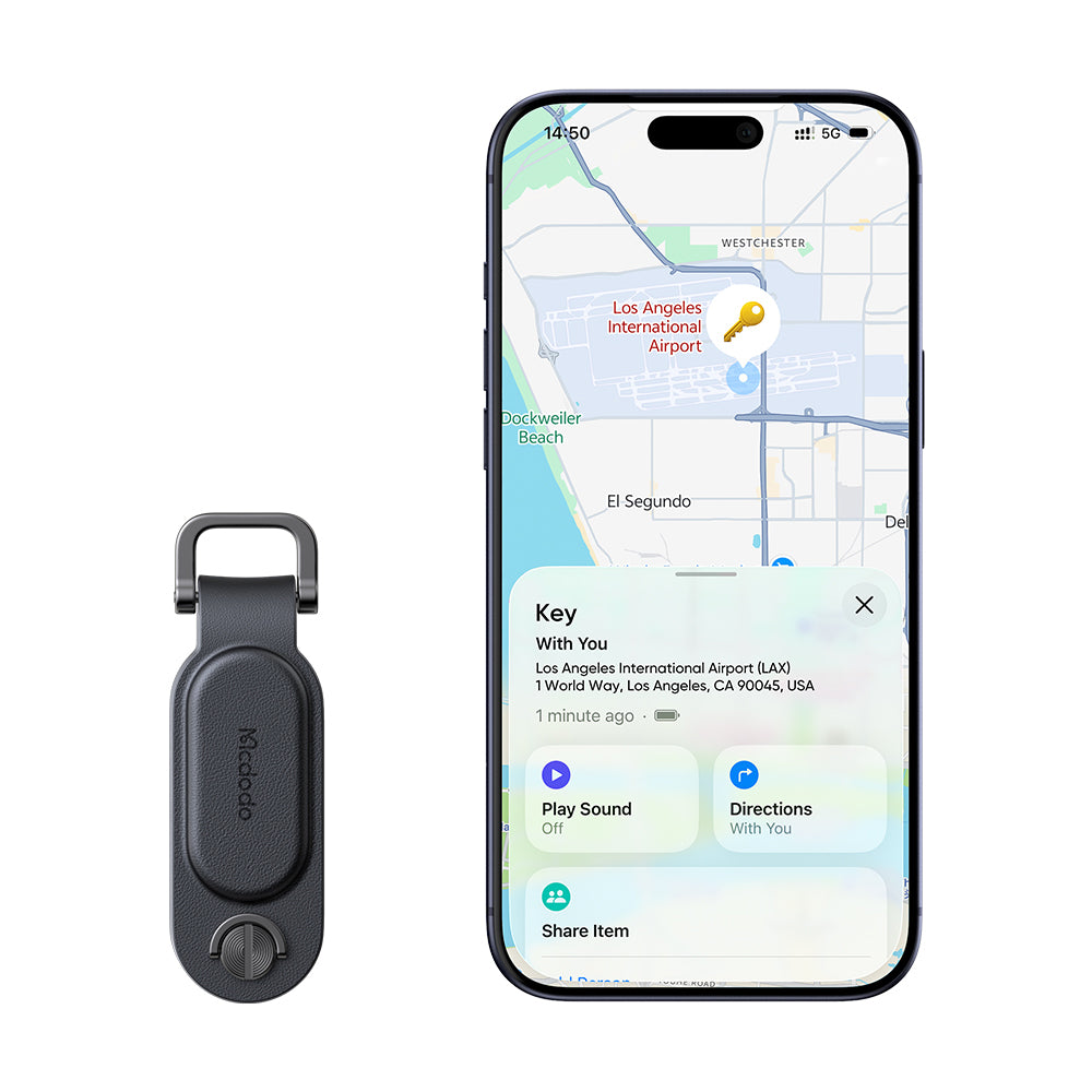Mcdodo SmartTag Keys Napa Pro AT-3830 pentru iOS Series, Negru