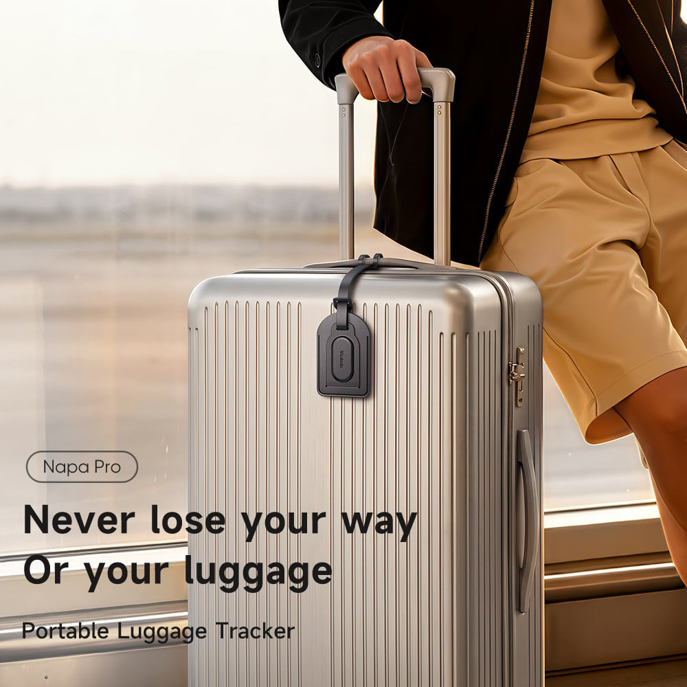 Mcdodo SmartTag Luggage Napa Pro AT-3790 pentru iOS Series, Negru