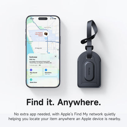 Mcdodo SmartTag Luggage Napa Pro AT-3790 pentru iOS Series, Negru