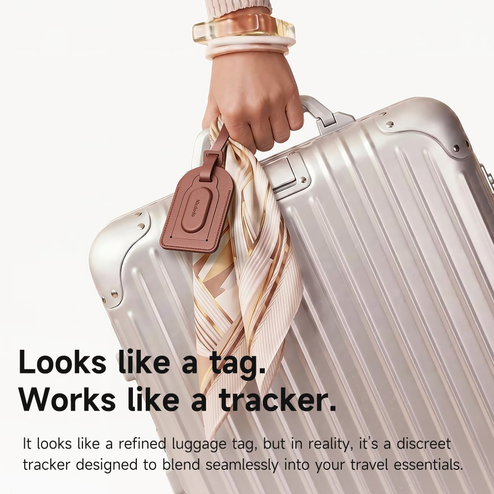 Mcdodo SmartTag Luggage Napa Pro AT-3790 pentru iOS Series, Negru