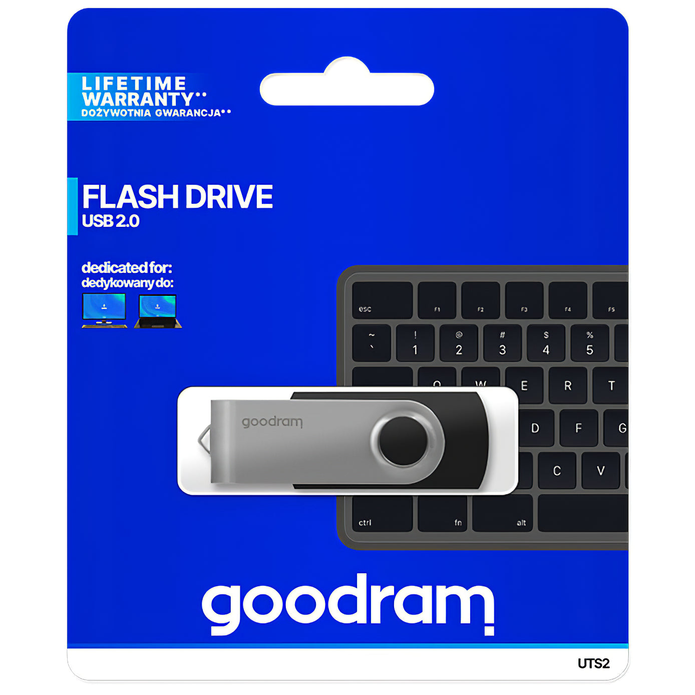 Memorie Externa USB-A GoodRam UTS2, 128Gb UTS2-1280K0R11