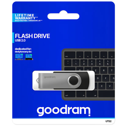 Memorie Externa USB-A GoodRam UTS2, 128Gb UTS2-1280K0R11