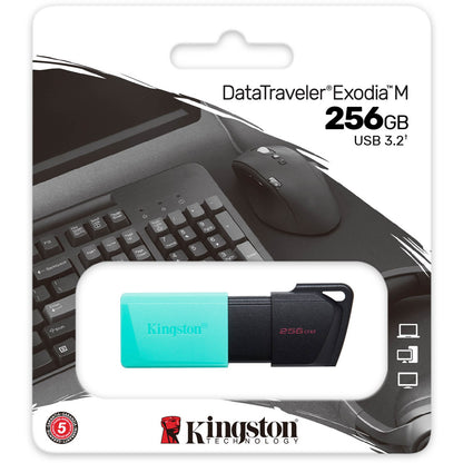 Memorie Externa USB-A 3.2 Kingston DT Exodia M, 256Gb DTXM/256GB